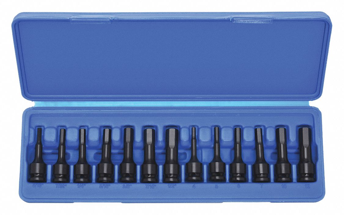 ENS PRISE HEX CHOC,3/8,6 PT,13 PC