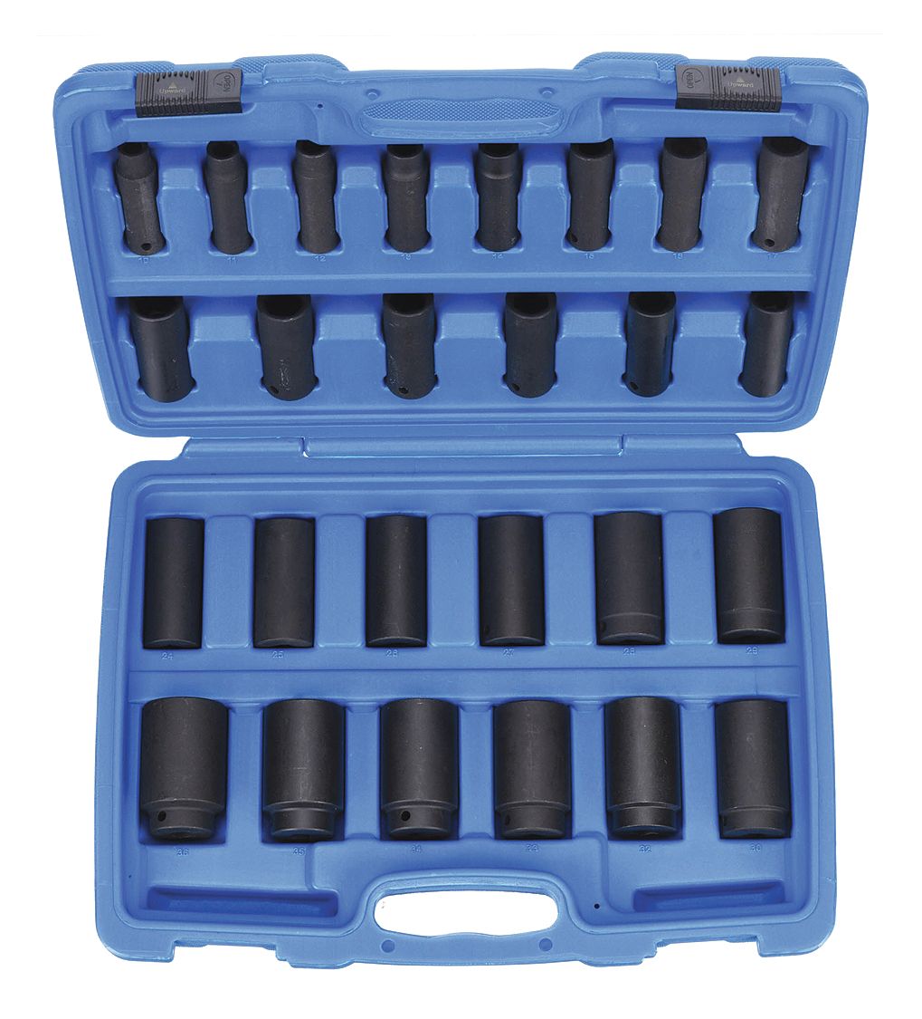 IMPACT SOCKET SET, 1/2