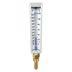 Industrial Fixed-Angle Thread-Mounted Glass Thermometer & Thermowell Assemblies