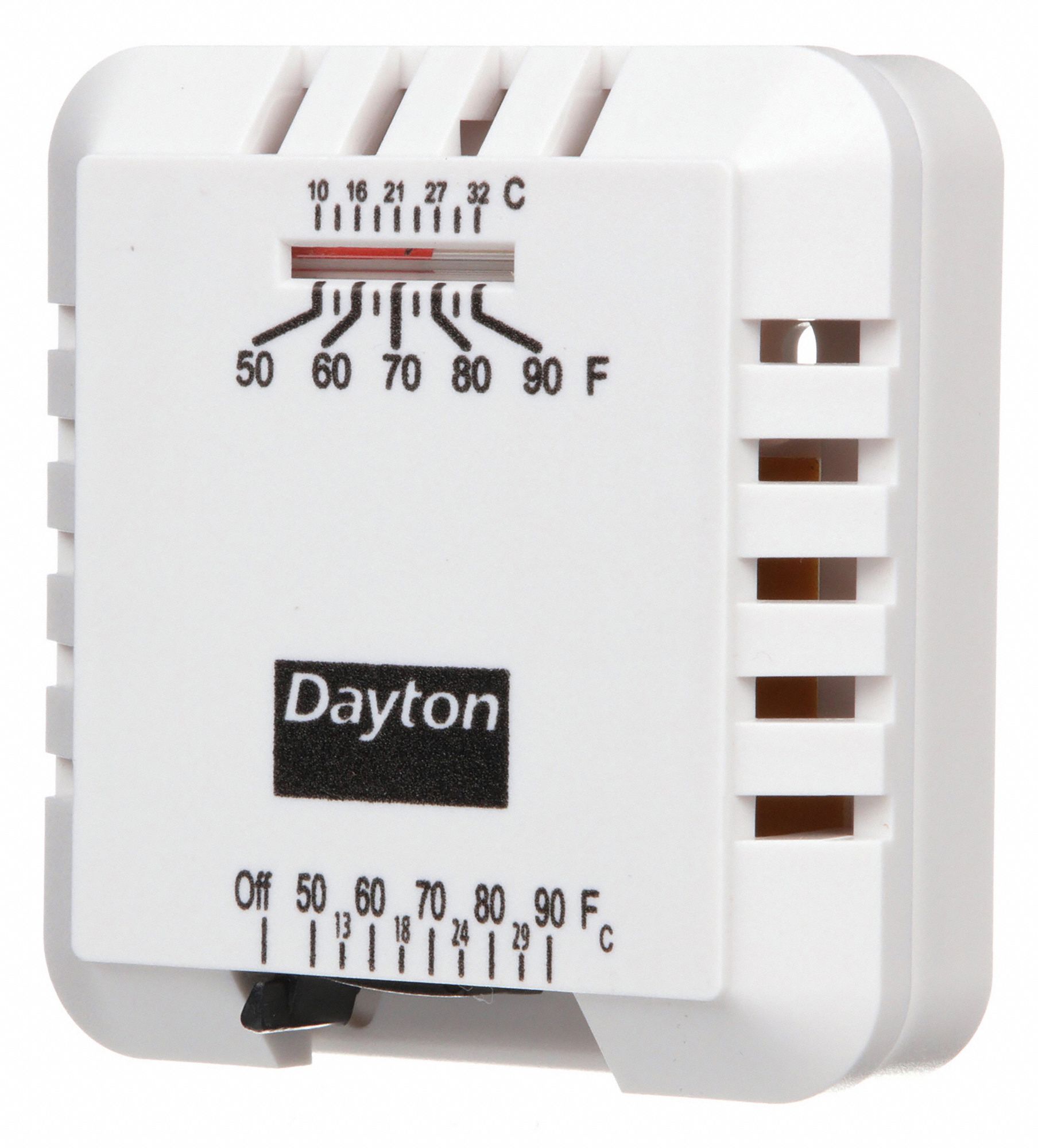 Low Volt NP Analog Tstat Heat Square