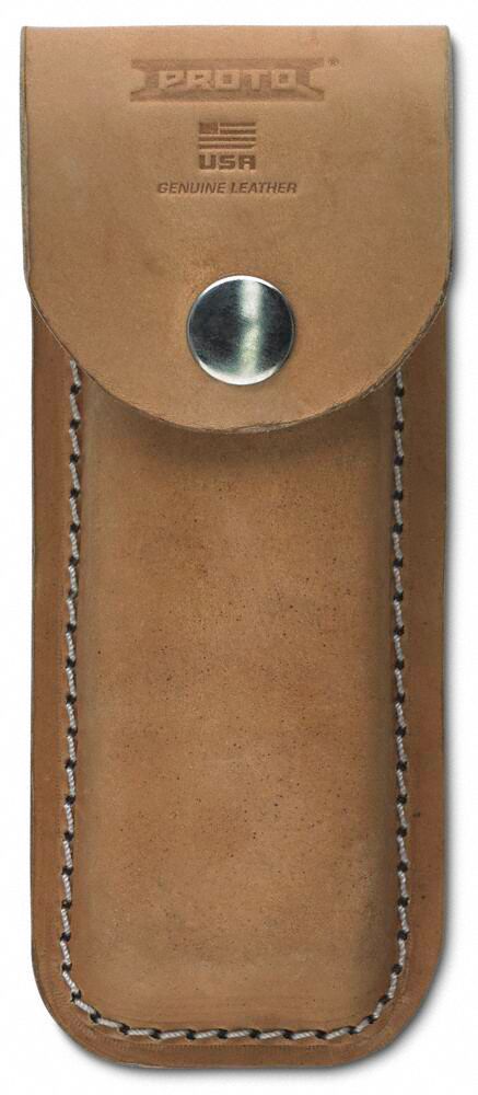 Tool Sheath: For 2 1/2 in Belt Wd - Max, 1 Pockets, Tan