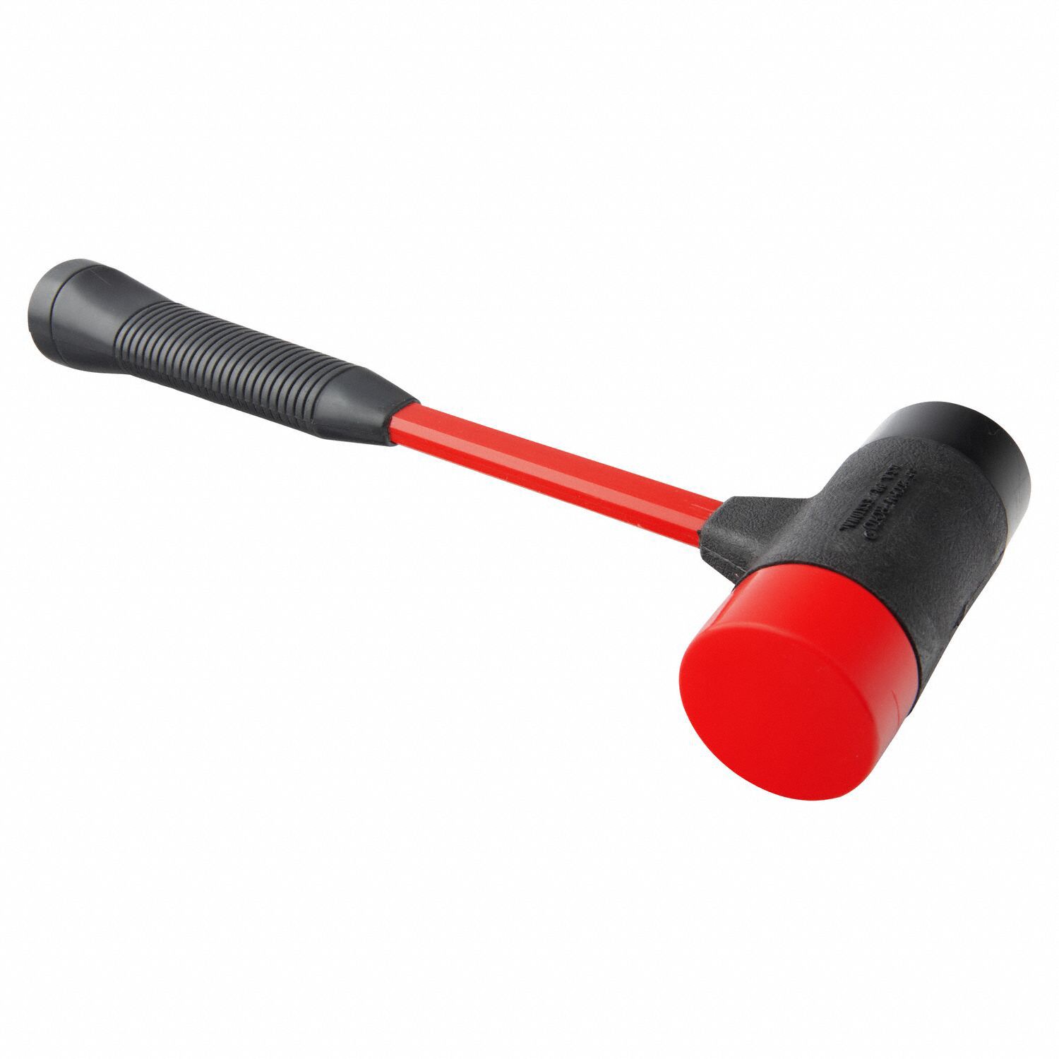 PROTO Soft Face Hammer Plastic, 23 oz Head Wt, 2 in Tip Dia, 14 in