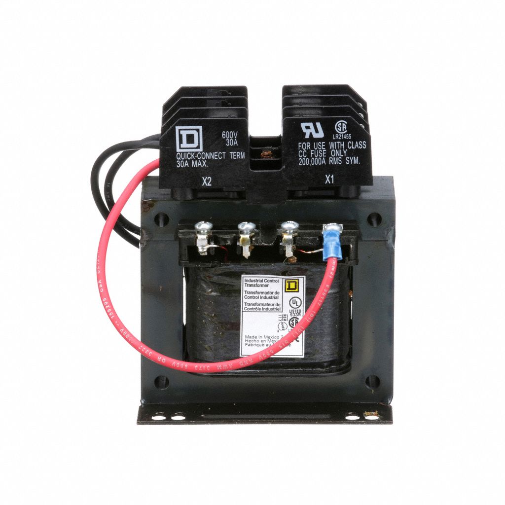Details about   Square D 9070EL1D9 Industrial Control Transformer 120/480V .035-.05kVA 50/60Hz 