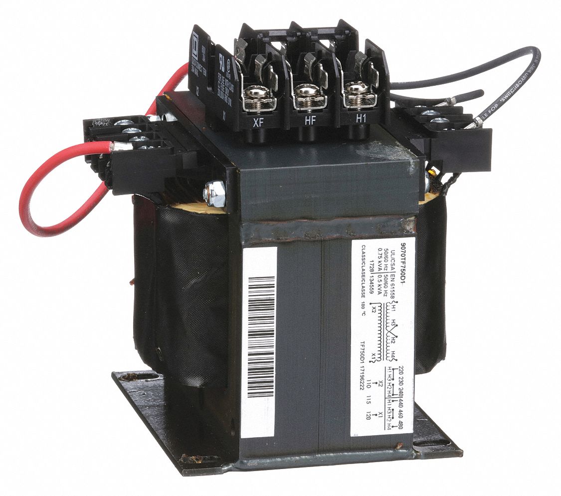 TRANSFORMADOR DE CONTROL 750 VA 440-220/110 VMaterial y Equipo Eléctrico