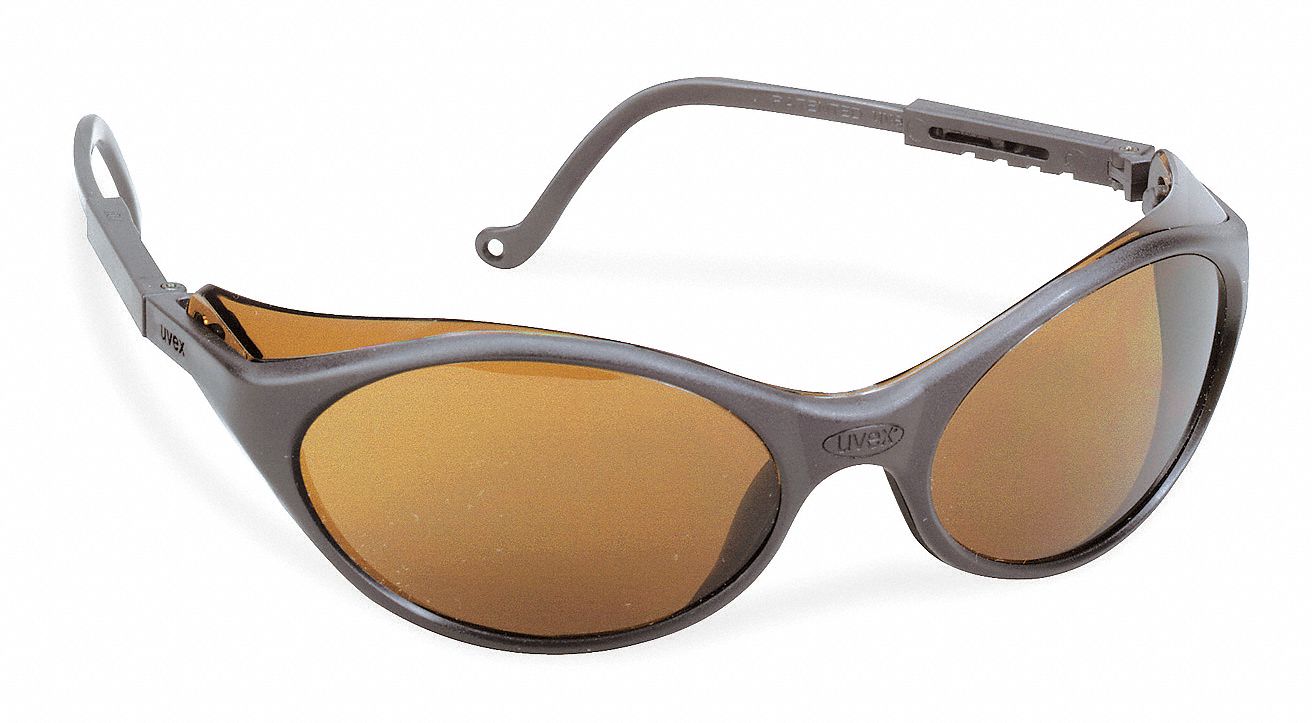 HONEYWELL UVEX Bandit™ ScratchResistant Safety Glasses , Espresso Lens