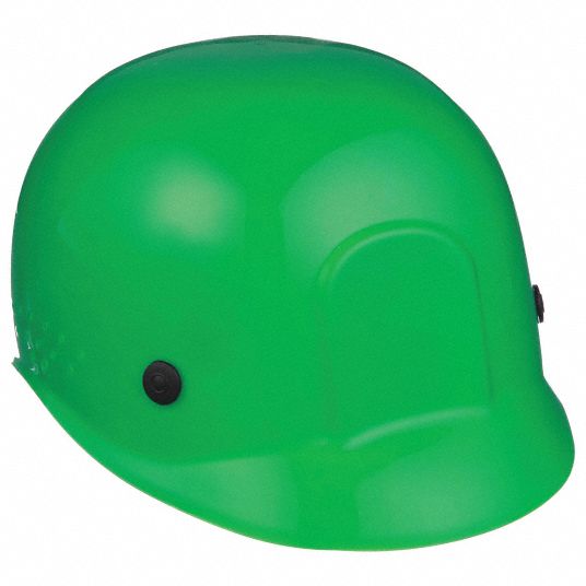 Green, Pinlock, Bump Cap - 4RB50|10033655 - Grainger