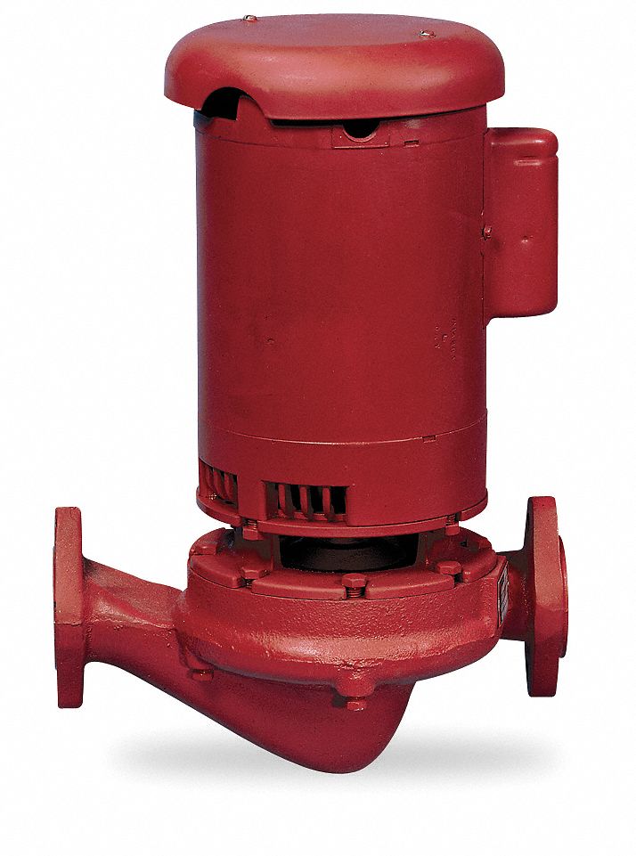 Bell Gossett 1 1 2 Hp Cast Iron In Line Centrifugal Hydronic Circulating Pump 4rd47 90 4t Grainger