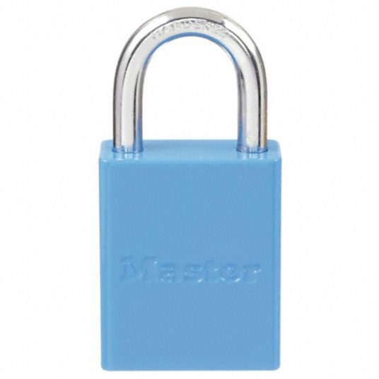MASTER LOCK, Keyed Alike, Aluminum, Lockout Padlock 4RD916835KABLU10G505 Grainger