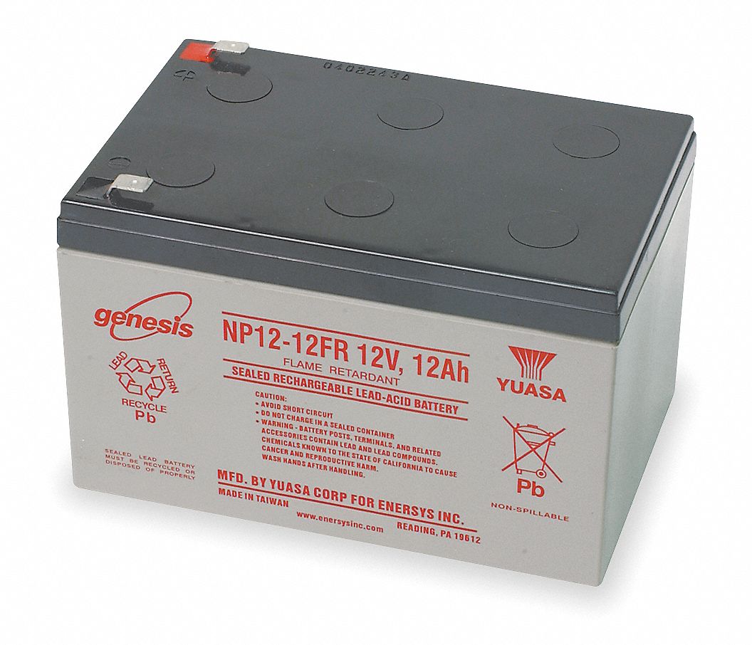 GENESIS Battery - 4RE69|NP12-12FR - Grainger