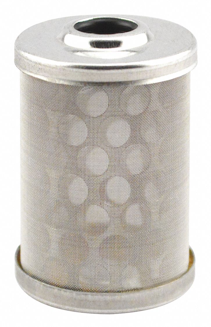 Fuel Filter: Cartridge, 1 3/8 in Outside Dia, 1/2 in Inside Dia, Diesel Fuel, Diesel
