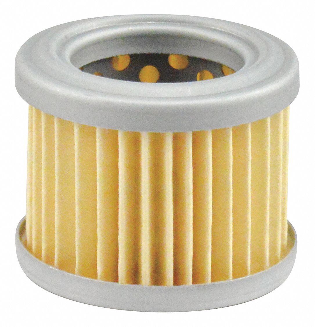 Fuel Filter: Cartridge, 1 5/8 in Outside Dia, 1 in Inside Dia, Gasoline, Gasoline