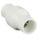 SPRING CHECK VALVE, INLINE VALVE BODY, 1½ IN PIPE, SOCKET X SOCKET, PVC, FEMALE, STANDARD