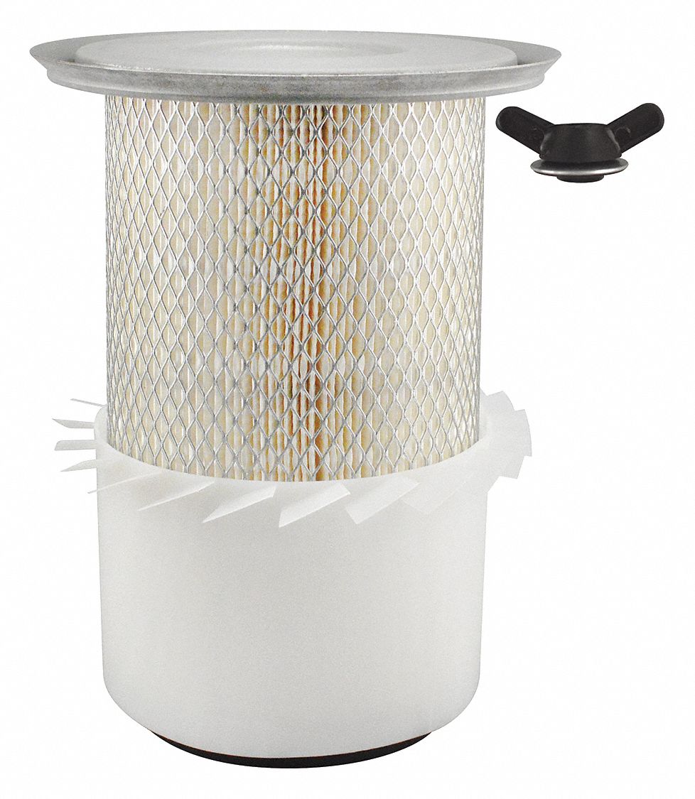 Automotive Air Filter: Round-Oval, Engine, Round, Axial Seal, 5/8 in Inside Dia