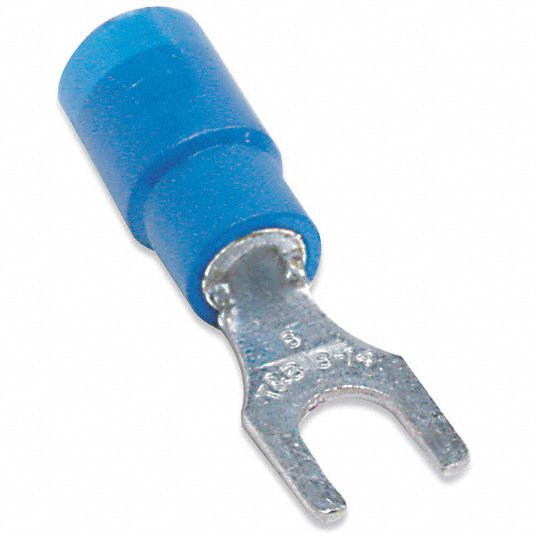 STAKON Fork Terminal, Standard Terminal Type, Crimp Connection Type, Vinyl Insulation Type