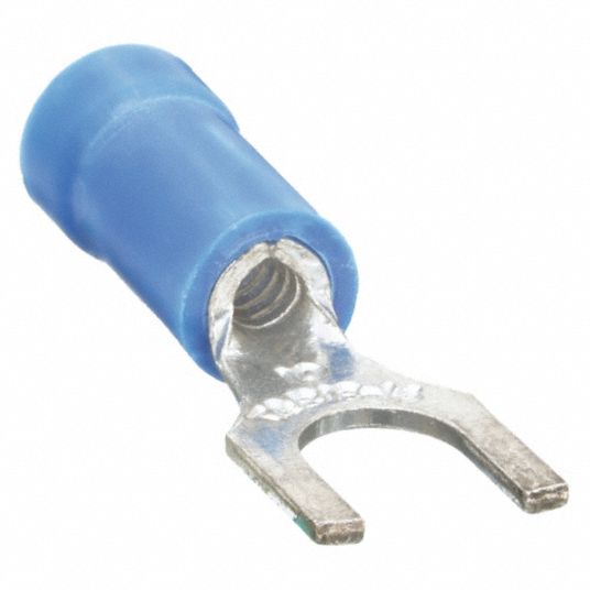 BAS14456B - Blue Nylon Ring Connector 16-14 (5/16 Stud)