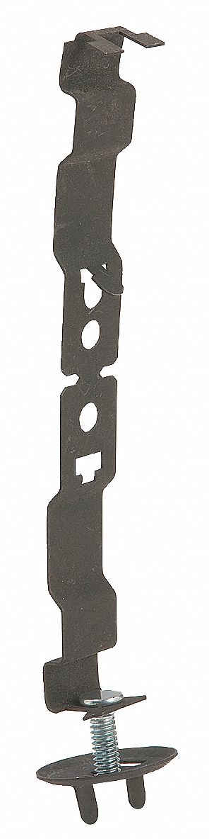 CLIP, 9/16 AND 15/16 IN ACOUSTICAL T-BARS,¼ IN L,¼ IN W