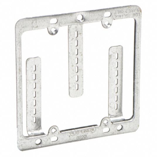 B-LINE BY EATON, Steel, Silver, Communication Mounting Bracket - 4RHJ4 ...