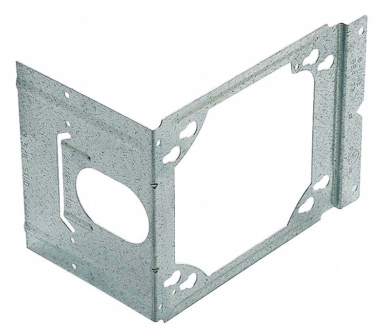 B-LINE BY EATON Mounting Bracket: Pre-Galvanized Steel, Silver, 2-1/2 ...