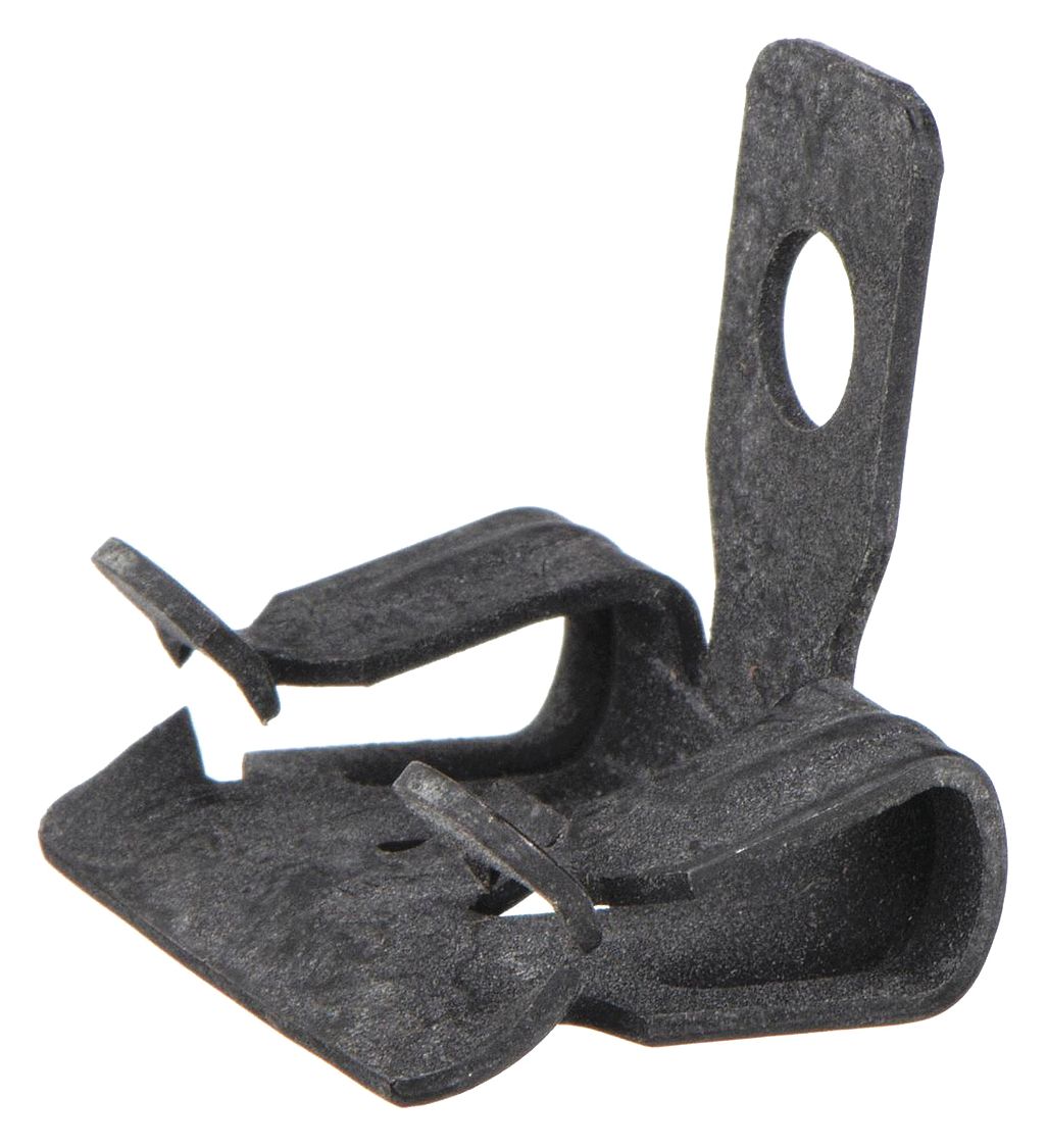 HAMMER-ON BEAM CLAMP, STEEL, 9/16 IN TO ¾ IN, 1 IN OVERALL L, 200 LB LOAD CAPACITY