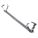 BOX/CONDUIT HANGER, ½ IN TRADE SIZE, EMT/RMC, SCREW, STEEL, ZINC PLATED