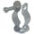 CONDUIT AND CABLE HANGER, SCREW-ON, ½ IN TRADE SIZE, STEEL, BL1400