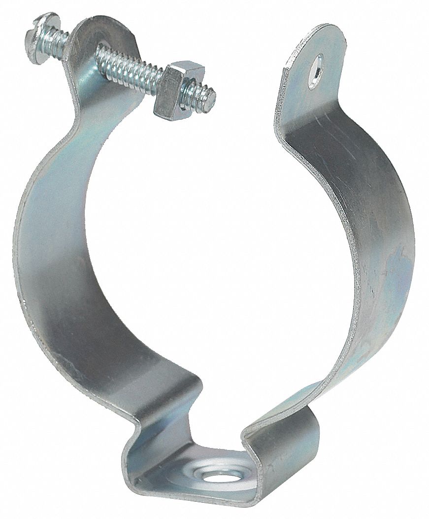 CONDUIT AND CABLE HANGER, SCREW-ON, ZINC PLATED, 2 IN TRADE SIZE, BL1450