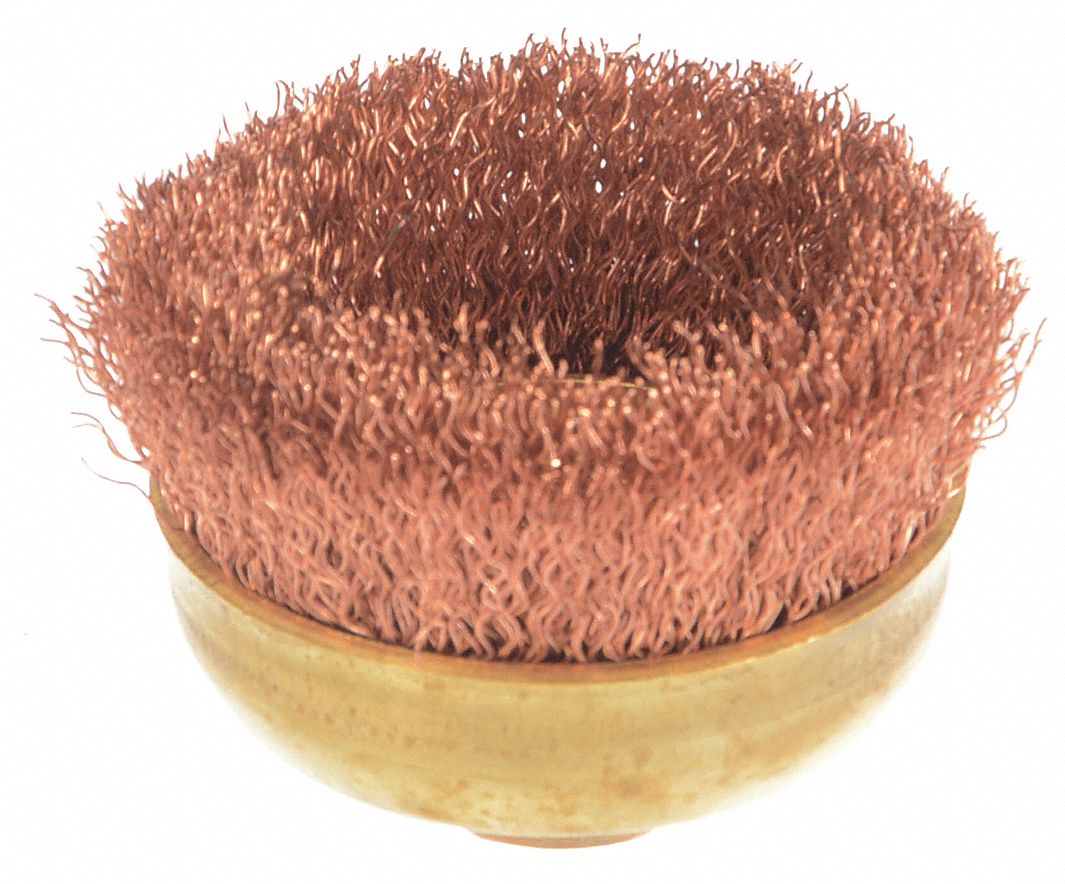 Crimped Wire Cup Brush 3 in 0.014 in