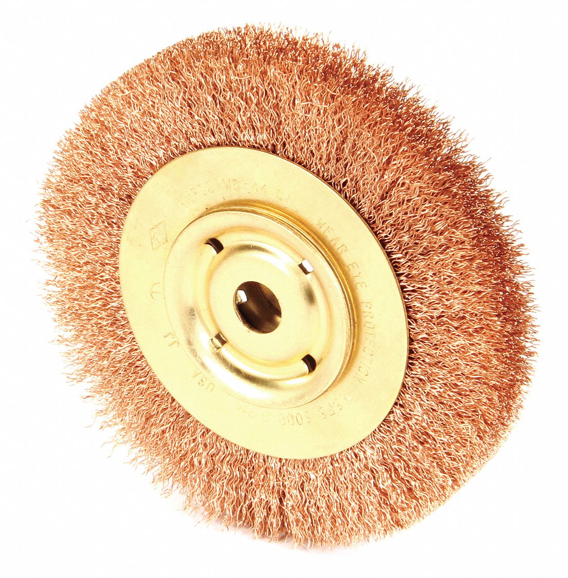 Crimped Wire Wheel Brush Arbor 6 In.