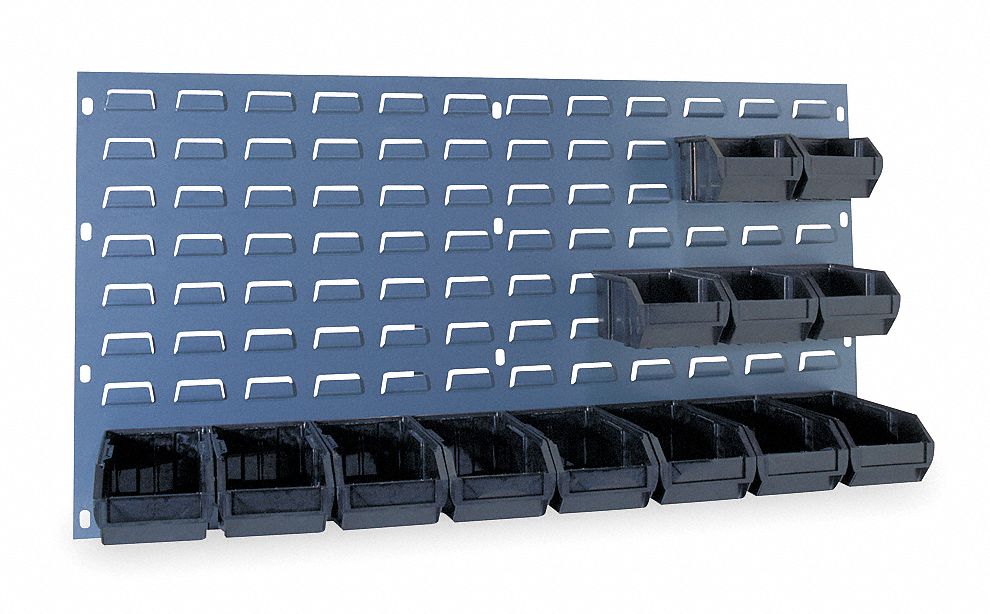 QUANTUM STORAGE SYSTEMS, 20 in x 36 in x 1/4 in, 1 Sides, Louvered