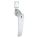 ZINC L-HANDLE LOCKING W/KEY BRGHT C