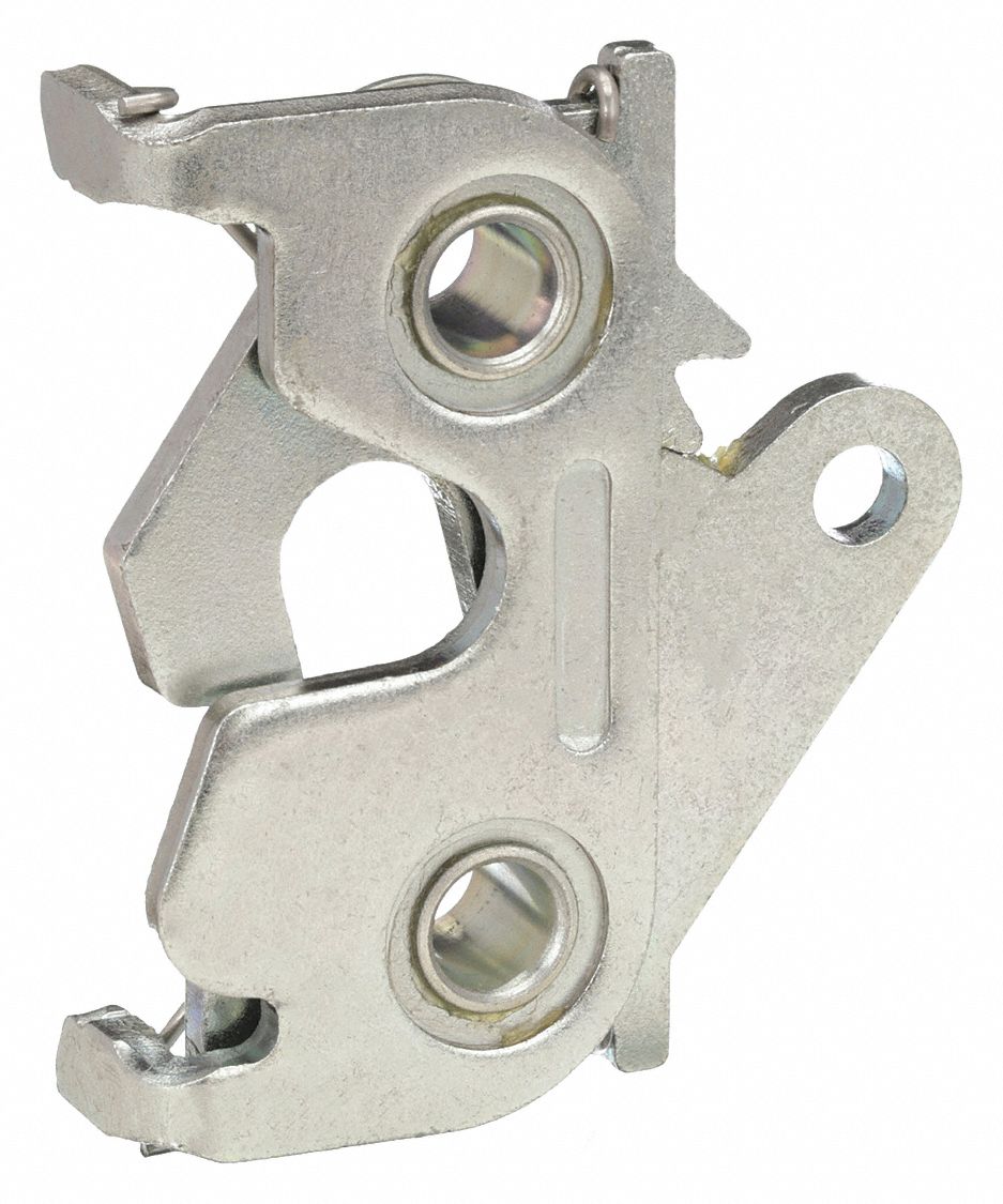 Rotary, Nonlocking, Rotary Latch, 2 3/8 in, Zinc Grainger