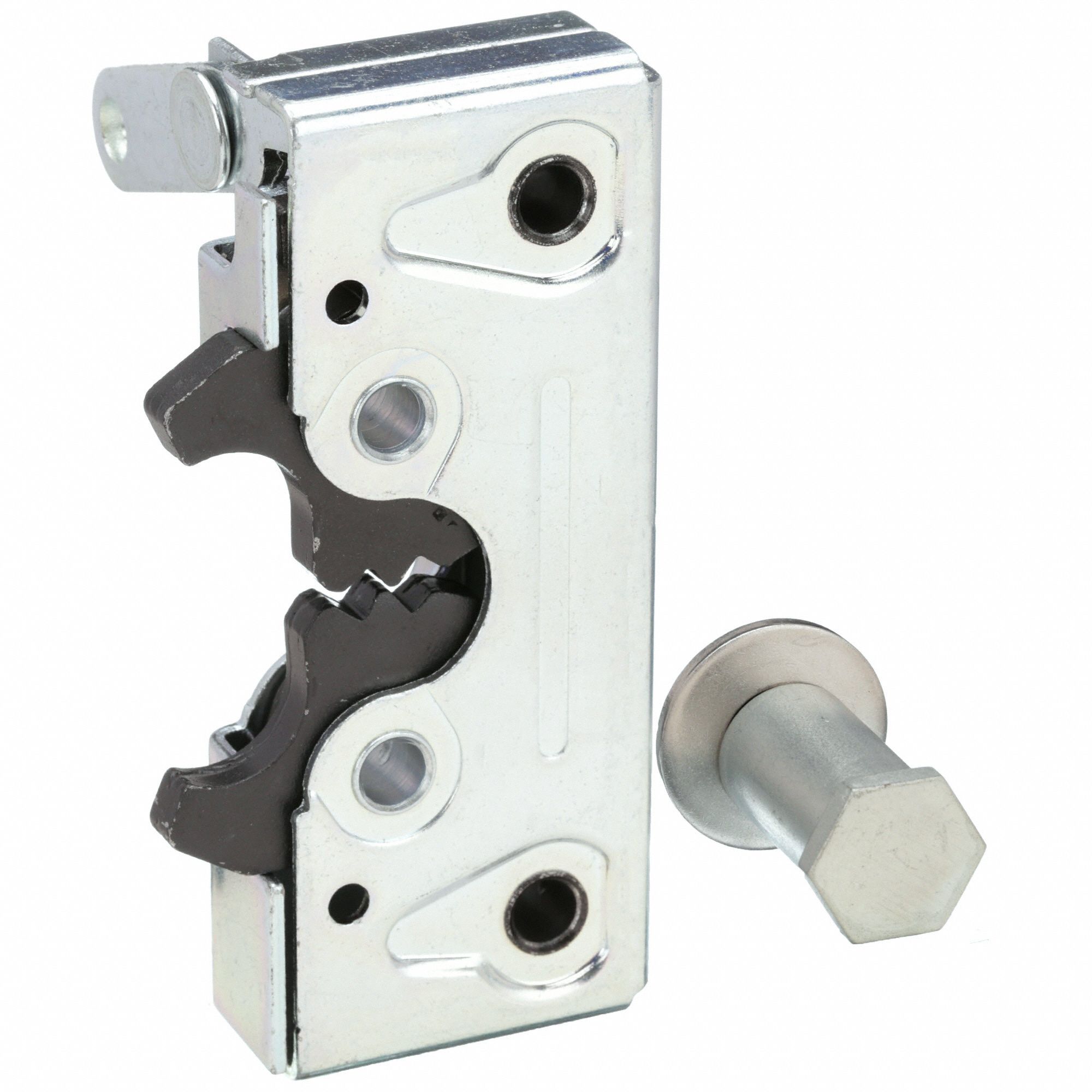 GRAINGER APPROVED Rotary Latch: Steel, Zinc, 4 1/4 in Catch/Latch Ht, 2 ...