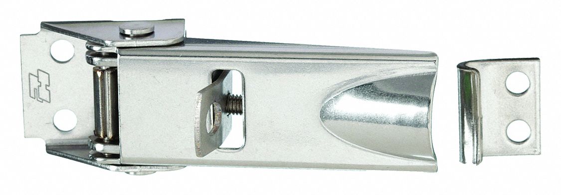 ADJUSTABLE, LARGE, PADLOCK HASP, SS