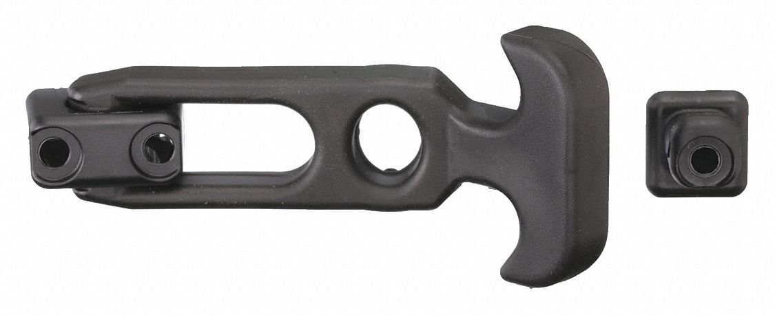 TPE, Plastic Black Painted, Black