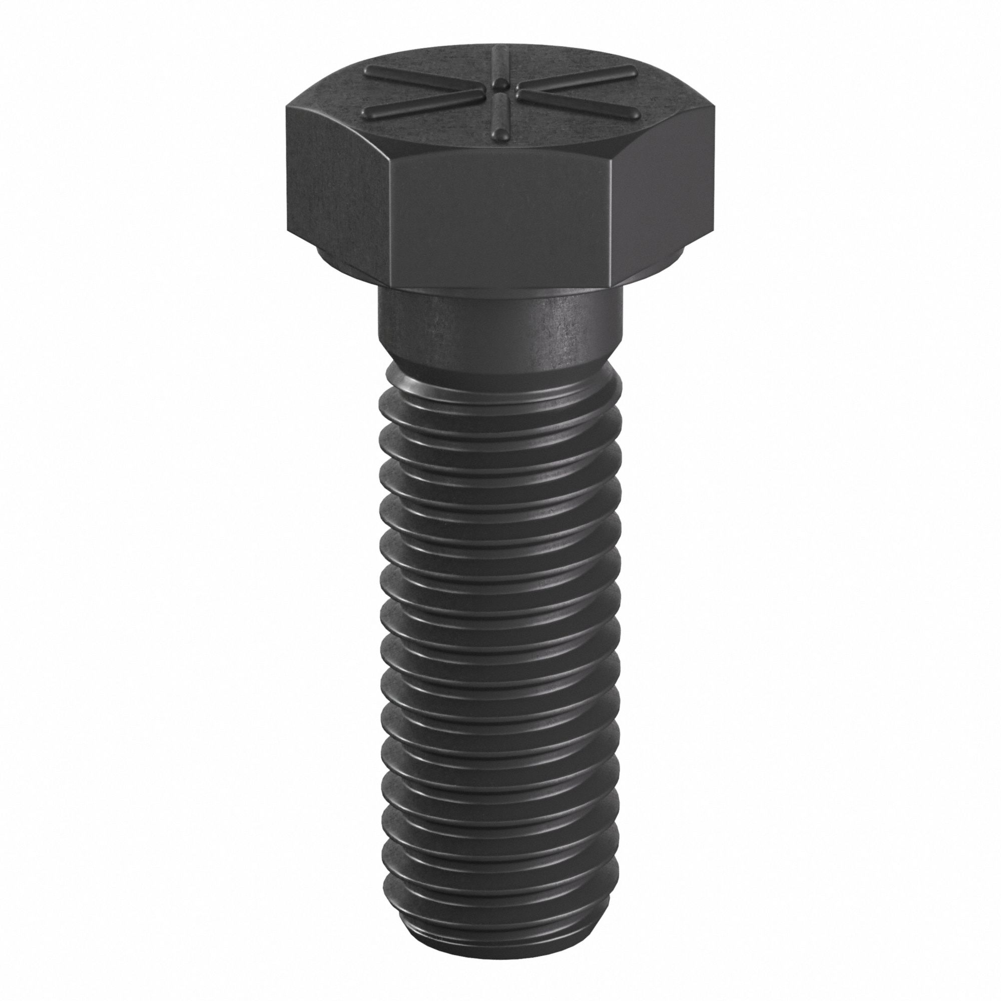 Hex Head Cap Screw: Steel, Grade 8, Black Oxide, 1/2"-13, Coarse, 1 1/2 in lg, Inch, HRC24, 360 PK