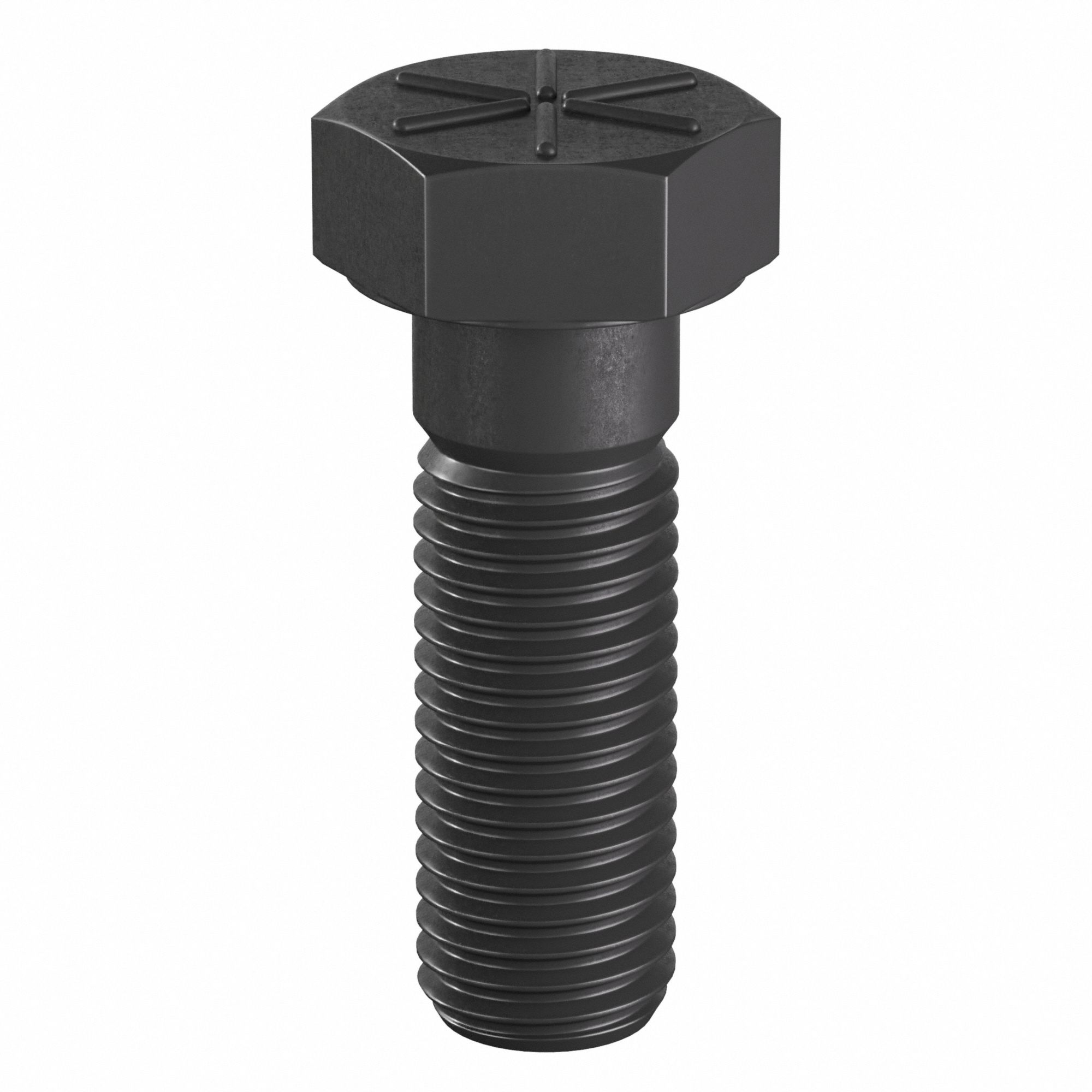 Hex Head Cap Screw: Steel, Grade 8, Black Oxide, 3/4"-10, Coarse, 2 1/4 in lg, Inch, 100 PK