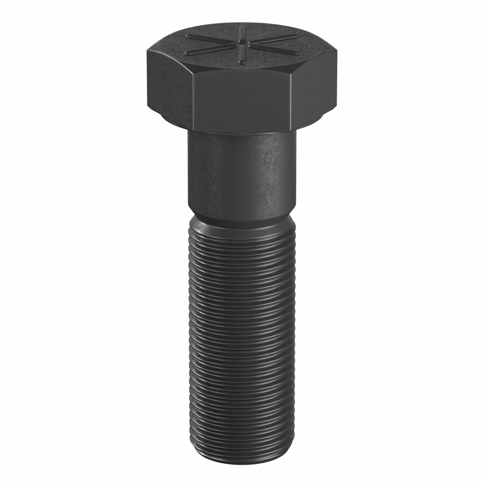 Hex Head Cap Screw: Steel, Grade 8, Black Oxide, 3/4"-16, Fine, 2 1/2 in lg, Globally Sourced, 90 PK