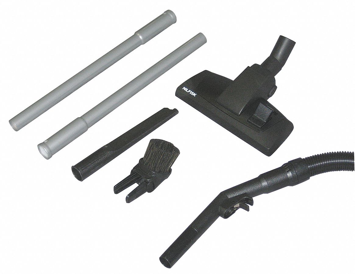 NILFISK Vacuum Attachment Kit, For Hose Diameter 1 1/4 in 4RYA1