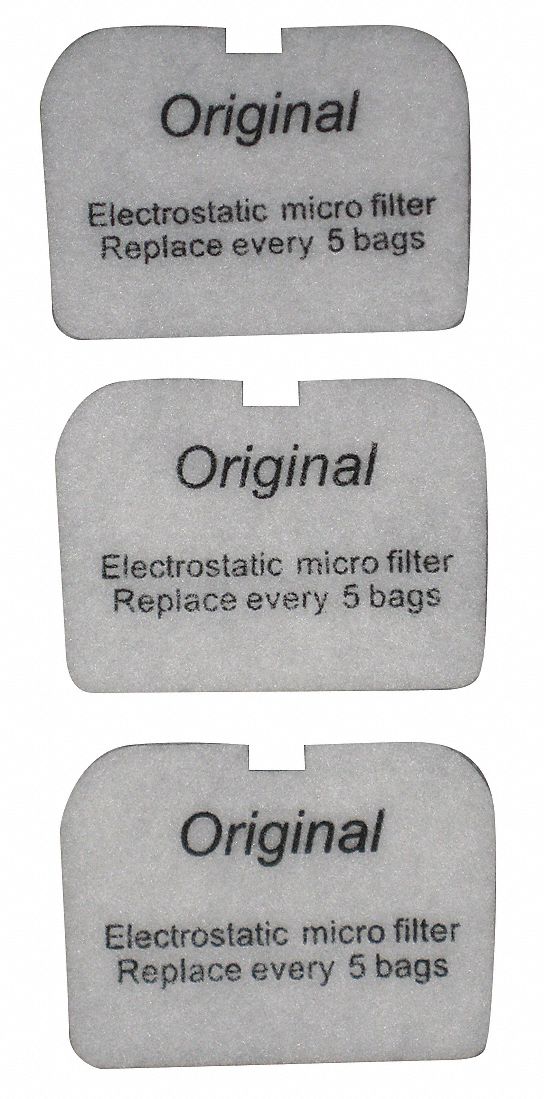 Disc Filter: Nilfisk, Std, Dry, Cloth, Backpack Vacuum