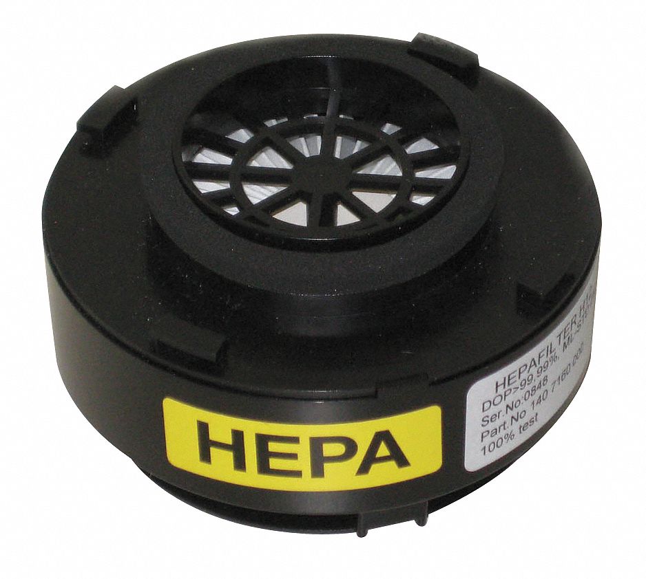 Cartridge Filter: Nilfisk, BU800/UZ964, HEPA, Dry, Paper