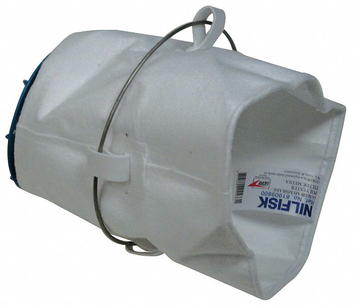 Sleeve Filter: Nilfisk, IVT1000CR, Std, Dry, Cloth