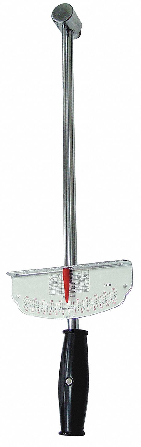4RYL1 - Flat Beam Torque Wrench L 18-1/2 in.