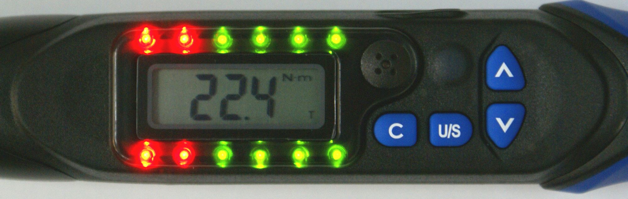 WESTWARD Electronic Torque Wrench InchPound/NewtonMeter, 5 to 99.5