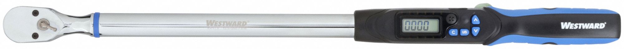 ELECTRONIC TORQUE WRENCH,1/2DR,25-19/32L