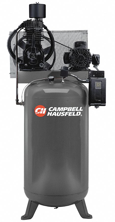 Electric Air Compressor, 2 Stage, 16.6 cfm