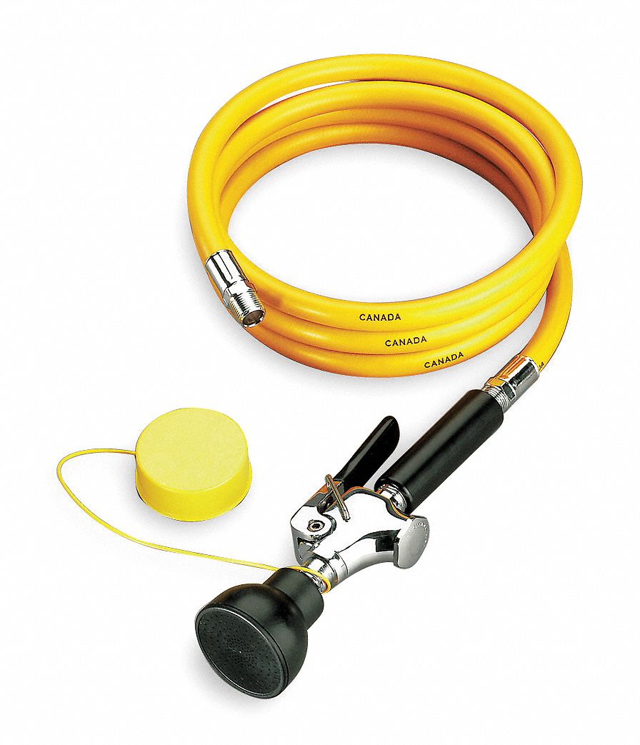 BRADLEY Bradley S19430A Bradley Single Head Drench Hose, Wall Mount, 8