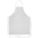 DISPOSABLE BIB APRON, 5.9 MIL, 36 IN L, TIE, BOUND SEAM, LOOP STRAP, APRON