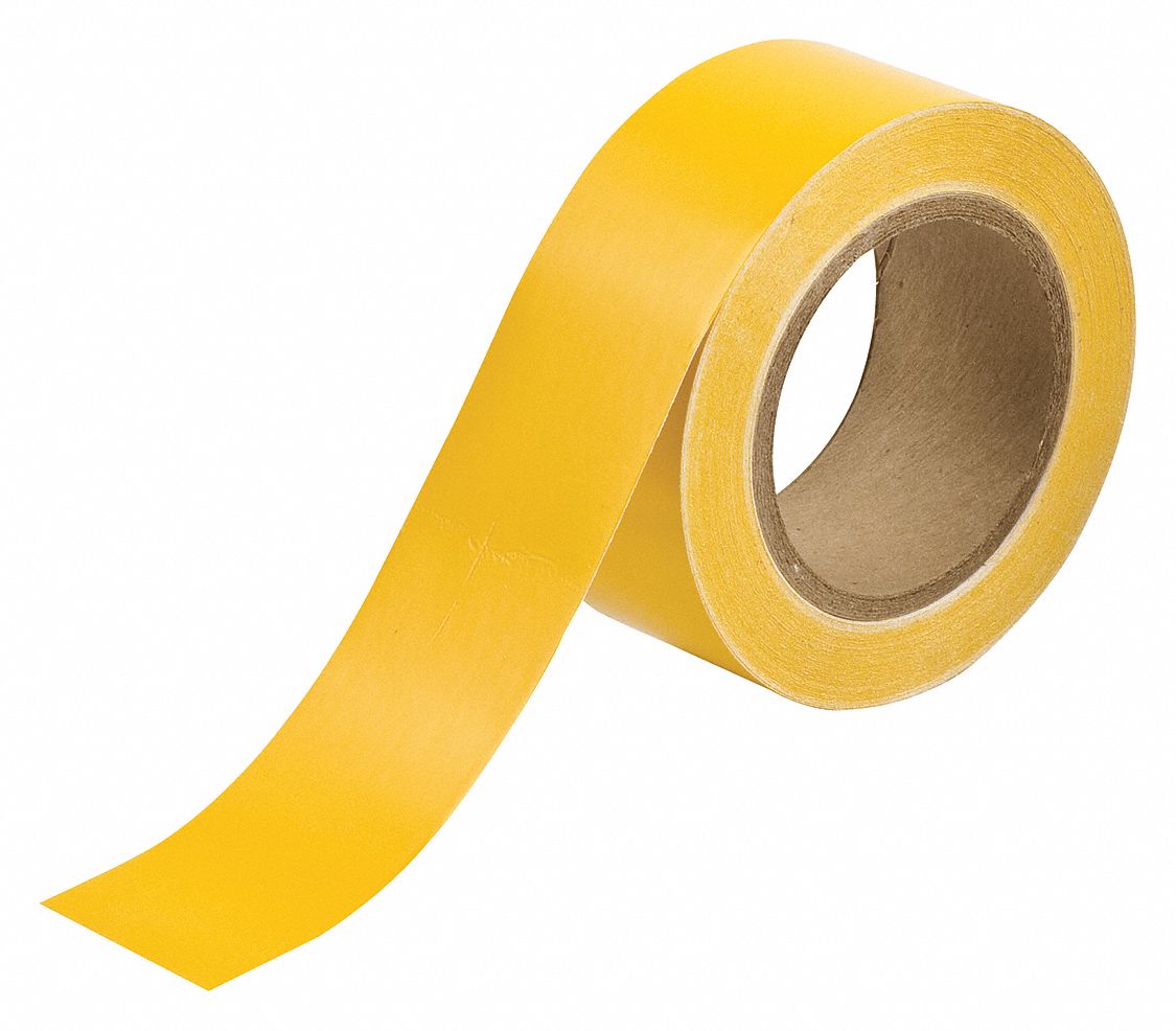 Yellow, 2 in Wd, Pipe Marking Tape 4T10855260 Grainger