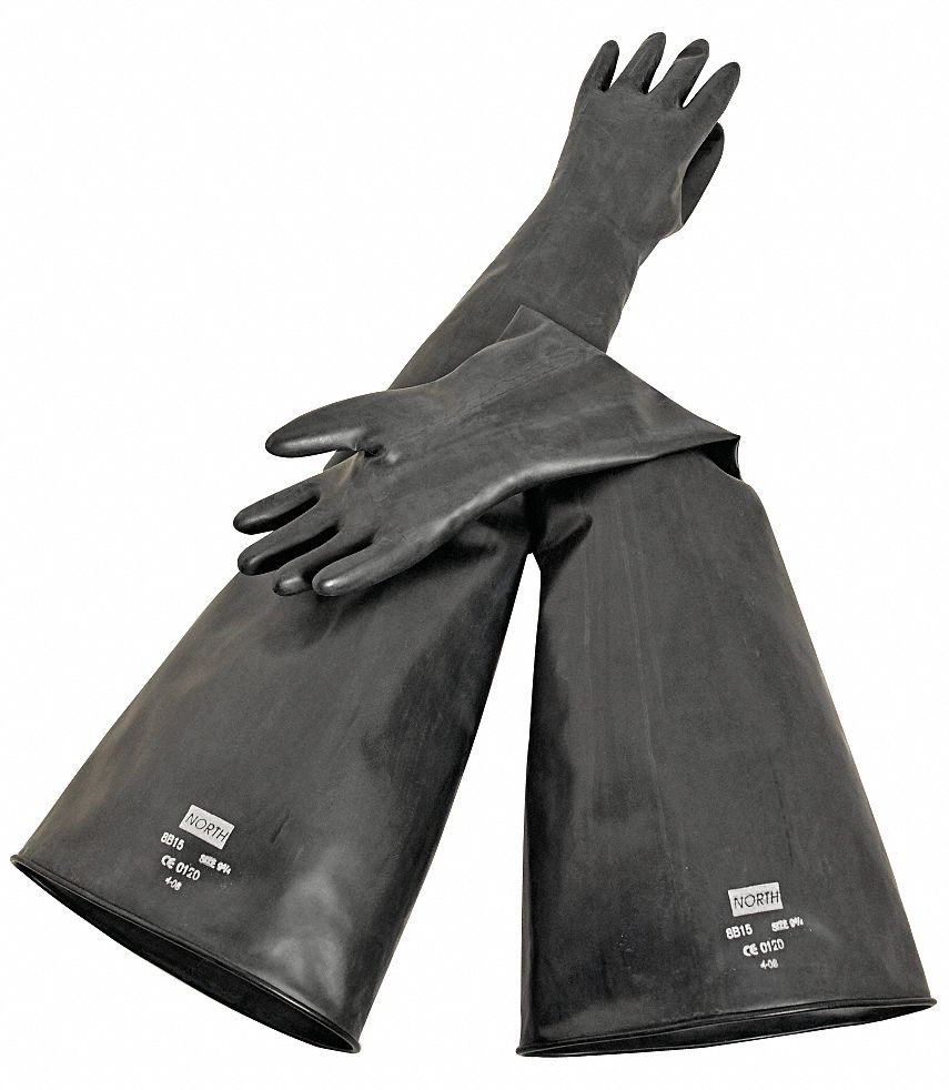 4T481 - Seamless Dry Box Glove Butyl 32 in L PR
