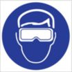 Square Eye Protection Symbol Signs